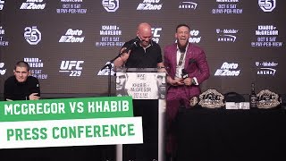 UFC 196 McGregor vs Diaz PreFight Press Conference FULL [upl. by Enaxor]