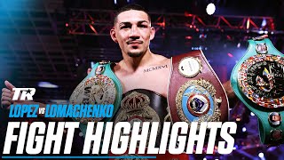 Teofimo Lopez Upsets Vasiliy Lomachenko to become Undisputed Lightweight Champion  FIGHT HIGHLIGHTS [upl. by Leid]