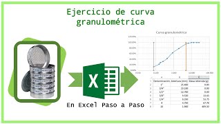 Curva granulométrica  Excel paso a paso [upl. by Solokin]