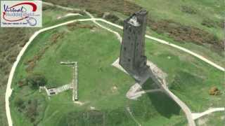 Castle Hill Huddersfield  Aerial Video [upl. by Awra968]