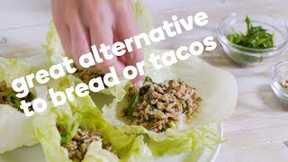 How to make perfect lettuce cups [upl. by Alleinad64]