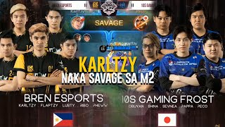 KARL SAVAGE SA M2  BREN vs 10S  PHILIPPINES VS JAPAN [upl. by Osrick]