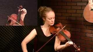 Hector The Hero Air  Scottish Fiddle Lesson by Hanneke Cassel [upl. by Caprice]