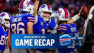 Bills ROUT Cowboys as James Cook RUNS WILD  Game Recap  CBS Sports [upl. by Hamer951]