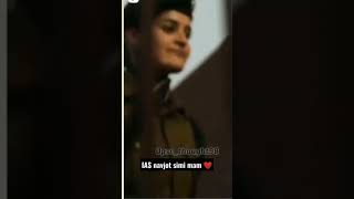 IPS officer 🚨 Navjot simi 💘❣️ UPSC motivation shortvideo inspiration [upl. by Cayla]