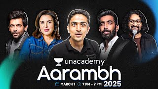 UNLIMITED EDUCATION 4499Year 🗿🔥  Unacademy Aarambh 2025 [upl. by Nayb]