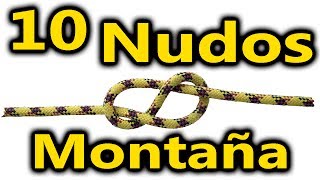 10 nudos básicos para montaña [upl. by Leirol]