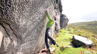 TwentyYearLong 8b Boulder Problem Finally Climbed  Stone Kingdom Ep 2 [upl. by Arni]