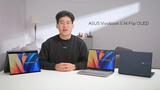 ASUS Vivobook S 14 Flip OLED TP3402TN3402  Feature Review [upl. by Norted]