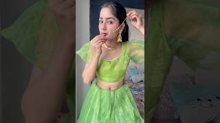 GRWM for Special day 💚Anju Mor  grwm ytshorts glycolicacid shorts [upl. by Sophi]