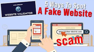 5 Ways To Spot A Fake Website [upl. by Aeret]