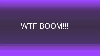 WTF BOOM Sound Effect [upl. by Omixam]