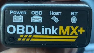 OBDLINK MX OBD2 Bluetooth adapterScanner unboxing [upl. by Derfiniw]