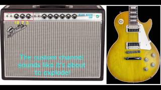 Fender 68 Custom Deluxe Reverb Demo [upl. by Perreault]