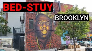 Exploring BedStuy Brooklyn  BedfordStuyvesant Brooklyn  NYC Neighborhoods [upl. by Dixon]