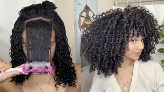 How To Denman Wash n Go Routine for Defined Curls [upl. by Aiclid]