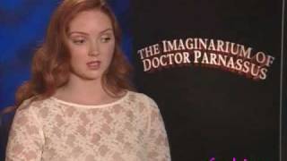 The Imaginarium of Doctor Parnassus interviews Lily Cole [upl. by Aisaim464]