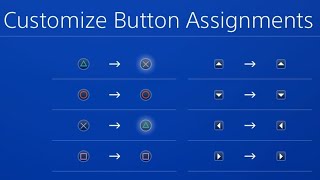 PS4 Controller How to Change or Customize your Controls [upl. by Naryk610]