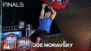 Joe Moravsky at the Minneapolis City Finals  American Ninja Warrior 2018 [upl. by Enomar]