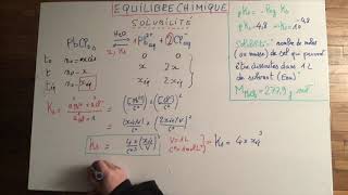 11 EquilChimique solubilite [upl. by Atinreb]