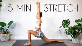 15 MIN FULL BODY STRETCH Cool Down [upl. by Braun]