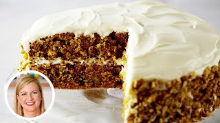 Professional Baker Teaches You How To Make CARROT CAKE [upl. by Oderfla]