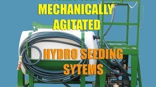 Turbo Turf Mechanically Agitated Hydro Seeding Sytems [upl. by Girard60]