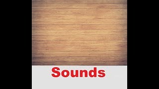 Wood Sound Effects All Sounds [upl. by Odradlig]