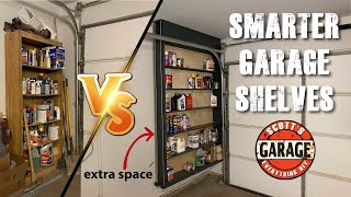 Get Smarter Storage with These EasytoBuild DIY Hanging Garage Shelves with Extra Storage Behind [upl. by Van512]