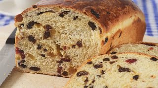 Fruit Bread Recipe Demonstration  Joyofbakingcom [upl. by Inod]