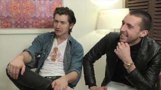 Alex Turner making me and Matt Helders laugh for 8 minutes straight feat Miles Kane [upl. by Ordnagela]