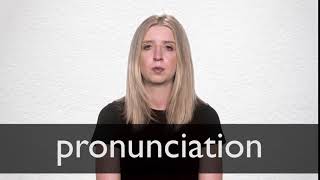 How to pronounce PRONUNCIATION in British English [upl. by Niliak]