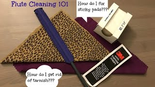 Flute Cleaning 101  Tarnish Removal Tips [upl. by Ahsenre364]