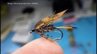 Tying the Hardys Favourite Wet Fly with Davie McPhail [upl. by Trahurn]