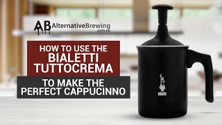 How to Use the Bialetti Tuttocrema Milk Frother [upl. by Amersham]