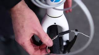 How To Release And Reconnect Bicycle VBrakes  Tech Tip  Tredz Bikes [upl. by Eradis331]