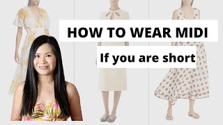 Midi Dresses for Short Girls How to Make it Work on Petites [upl. by Bartholomew]