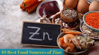 10 Best Sources Of Zinc [upl. by Yllus]