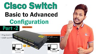 Cisco Switch Configuration Basic to Advanced Part2 Hindi CCNP ENCOR 350401 Full Course [upl. by Gonick]