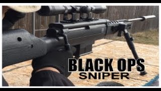 Black Ops Sniper air rifle [upl. by Lister]