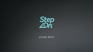 Burton Step On™ Tutorial  Using BOA® [upl. by Ydor]