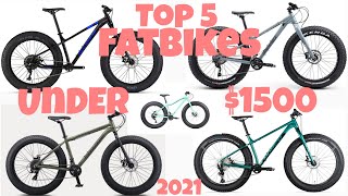 Top 5 Budget Fat Bikes  Cheap Fat Bike  1500 or less [upl. by Kammerer]