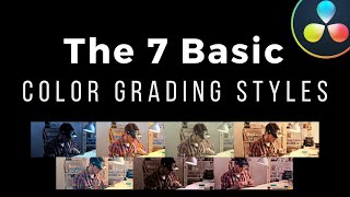 The 7 Essential Color Grading Styles Every Filmmaker Must Learn First [upl. by Annaitsirhc]