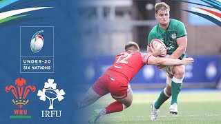 Wales 1240 Ireland  Doak Leads Ireland To Bonus Point Win  Highlights  Six Nations Under20s [upl. by Griffin682]