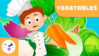 Learning Vegetables  Fun Way to Build Your Childs Vocabulary [upl. by Hollis100]