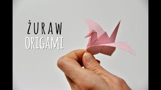 DIY  Żuraw origami  Zaradni Rodzice [upl. by Cinimod]