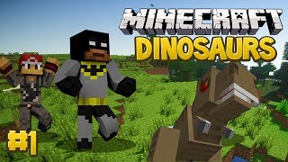 Minecraft Dinosaurs Mod Fossils and Archaeology Survival Series Episode 1  A Great Start [upl. by Spencer864]