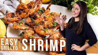 How to Make Easy Grilled Shrimp  The Stay At Home Chef [upl. by Rubina]