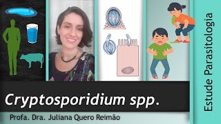 Aula sobre Cryptosporidium e Criptosporidiose [upl. by Naraj]