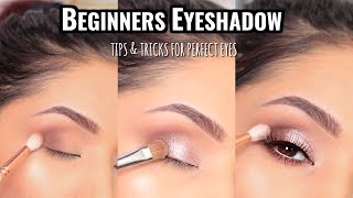 HOW TO APPLY EYESHADOW FOR BEGINNERS  MUST SEE [upl. by Lednor]